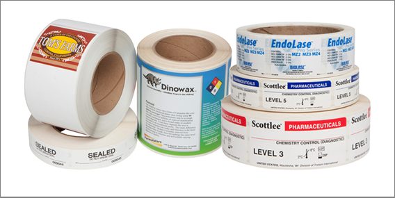 Roll Labels, Self Adhesive Labels, Printed Stickers Labels on Rolls