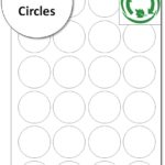 45mm A4 biodegradable Labels - Eco Friendly Labels - Compostable Labels - recycled Label Sheets