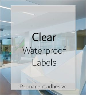 Clear Laser Labels