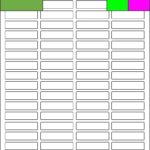 LL84 - Fluorescent Labels - Neon A4 Sheet Labels