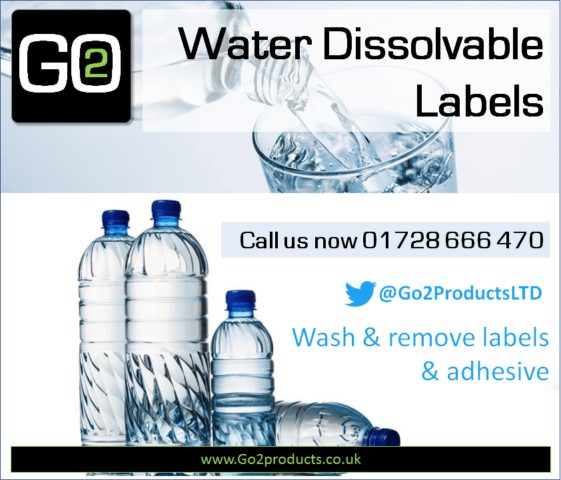 Water Dis-solvable – Just wash it off